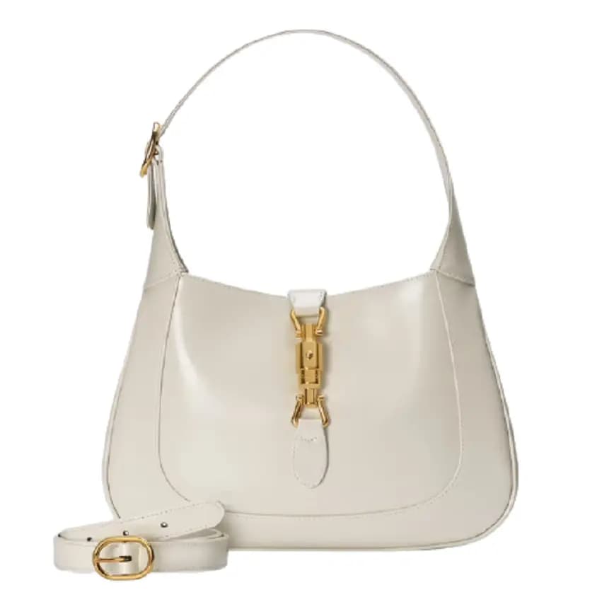 Túi Gucci Jackie 1961 Small Shoulder White Leather 636709-10O0G-9022 Túi Gucci Jackie 1961 Small Shoulder White Leather 636709-10O0G-9022