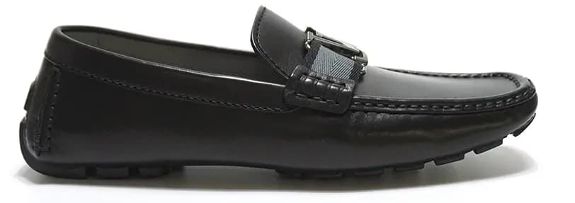 Giày Louis Vuitton Monte Carlo Moccasin Loafers Black 7-1A5V1Y0724 Giày Louis Vuitton Monte Carlo Moccasin Loafers Black 7-1A5V1Y0724