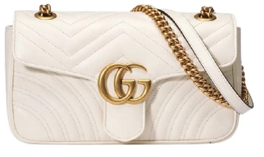 Túi Gucci Matelassé GG Marmont Small 'White' 443497-DTDIT-9022 Túi Gucci Matelassé GG Marmont Small 'White' 443497-DTDIT-9022