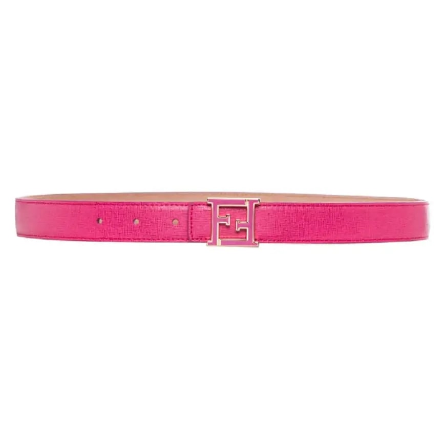 Thắt Lưng Fendi 'Crayons' Pink Saffiano Leather Belt 8C0496-00F09-F0PXB Thắt Lưng Fendi 'Crayons' Pink Saffiano Leather Belt 8C0496-00F09-F0PXB