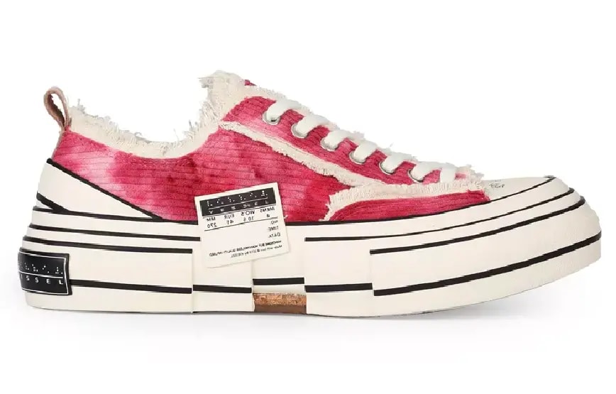 Giày xVESSEL G.O.P Lows Corduroy Red S21X015R — kich-thuoc: 40 Giày xVESSEL G.O.P Lows Corduroy Red S21X015R — kich-thuoc: 40