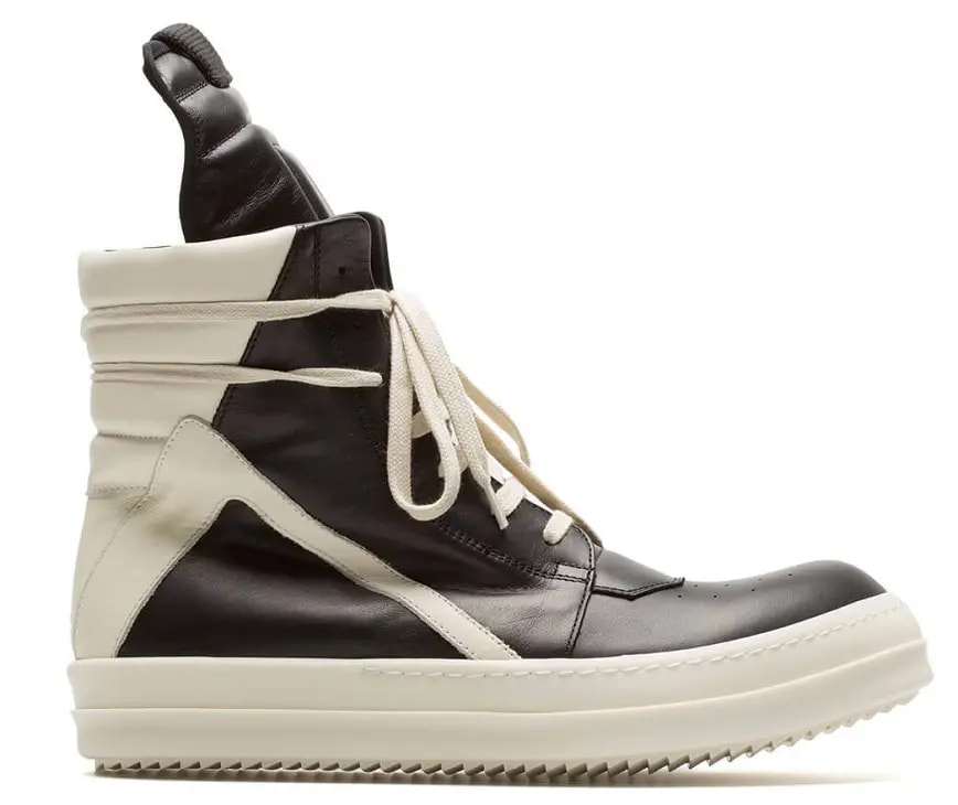 Giày Rick Owens Geobasket Sneakers Black RU21S6894 — kich-thuoc: 43 Giày Rick Owens Geobasket Sneakers Black RU21S6894 — kich-thuoc: 43