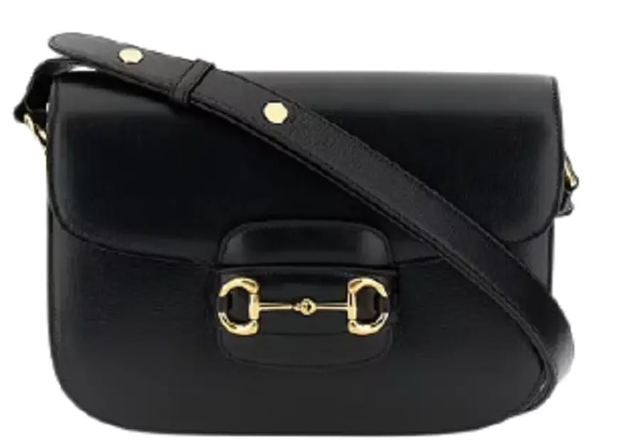 Túi Gucci Horsebit 1955 Shoulder Black Leather 602204-1DB0G-1000 Túi Gucci Horsebit 1955 Shoulder Black Leather 602204-1DB0G-1000