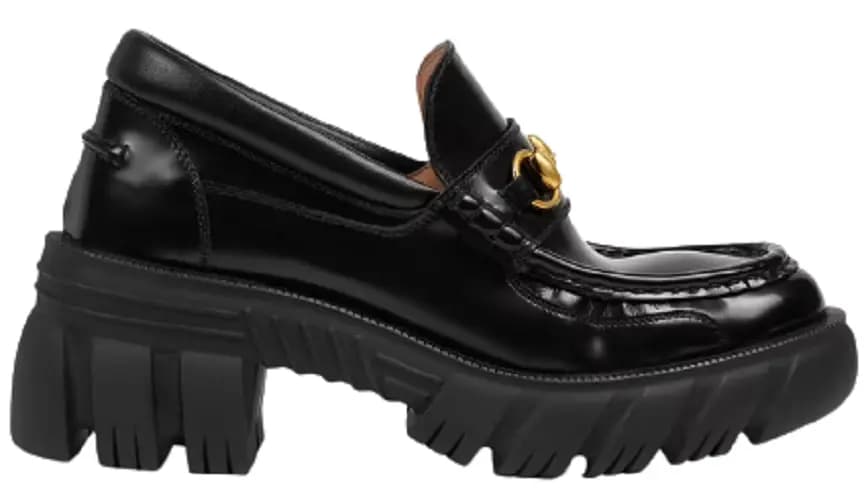 Giày Gucci Women's Loafer With Horsebit Black Leather 656869-DKSD0-1000 Giày Gucci Women's Loafer With Horsebit Black Leather 656869-DKSD0-1000