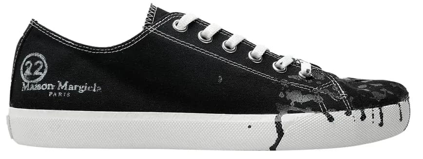 Giày Maison Margiela Tabi Paint Drop 'Black' S37WS0495P2347T8013 Giày Maison Margiela Tabi Paint Drop 'Black' S37WS0495P2347T8013