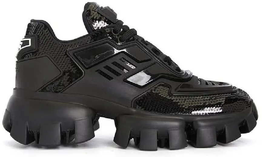 Giày Prada Cloudburst Thunder Sequin 'Black' 1E786M-959-F0002 — kich-thuoc: lien-he-order Giày Prada Cloudburst Thunder Sequin 'Black' 1E786M-959-F0002 — kich-thuoc: lien-he-order