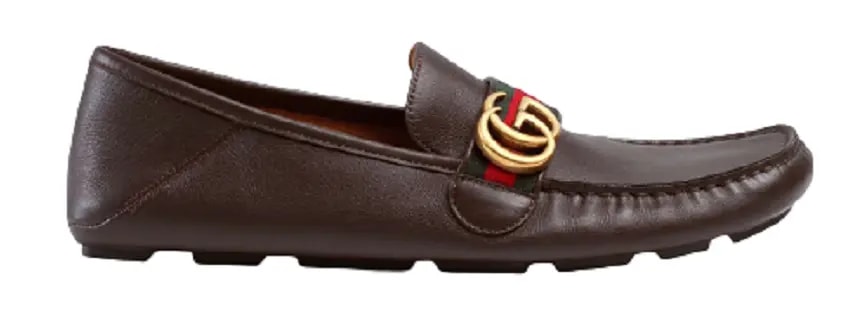 Giày Gucci Leather Driver With Web 450891-DTM10-2160 — kich-thuoc: 39.5 Giày Gucci Leather Driver With Web 450891-DTM10-2160 — kich-thuoc: 39.5