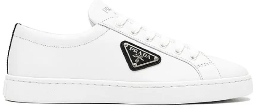 Giày Prada Logo Brushed 'White' 1E941M 3F0E F0964 Giày Prada Logo Brushed 'White' 1E941M 3F0E F0964