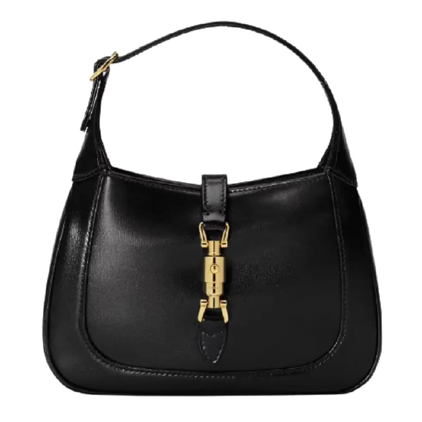 Túi Gucci Jackie 1961 Mini Shoulder Black Leather 637091-10O0G-1000 Túi Gucci Jackie 1961 Mini Shoulder Black Leather 637091-10O0G-1000
