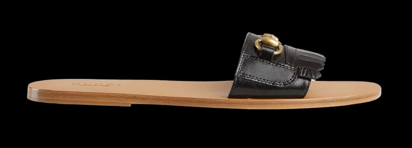 Dép Gucci Black Leather Varadero Horsebit Slides Sandals 510100-D3V00-1000 — kich-thuoc: lien-he-order Dép Gucci Black Leather Varadero Horsebit Slides Sandals 510100-D3V00-1000 — kich-thuoc: lien-he-order