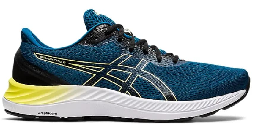 Giày Asics Gel-Excite 8 Deep Sea Teal Glow Yellow 1011B036-414 Giày Asics Gel-Excite 8 Deep Sea Teal Glow Yellow 1011B036-414