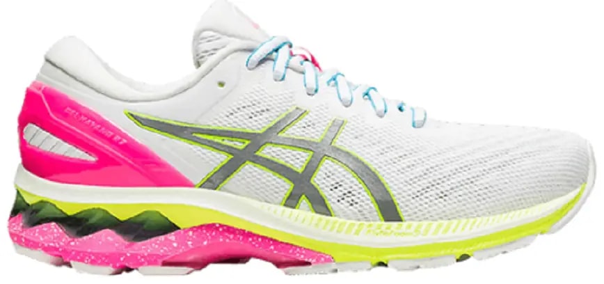 Giày Asics Wmns Gel Kayano 27 Lite Show 'Colorful Sole' 1012A761 100 — kich-thuoc: 37.5 Giày Asics Wmns Gel Kayano 27 Lite Show 'Colorful Sole' 1012A761 100 — kich-thuoc: 37.5
