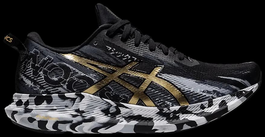 Giày Asics Noosa Tri 13 Black Pure Gold 1012A898-001 Giày Asics Noosa Tri 13 Black Pure Gold 1012A898-001