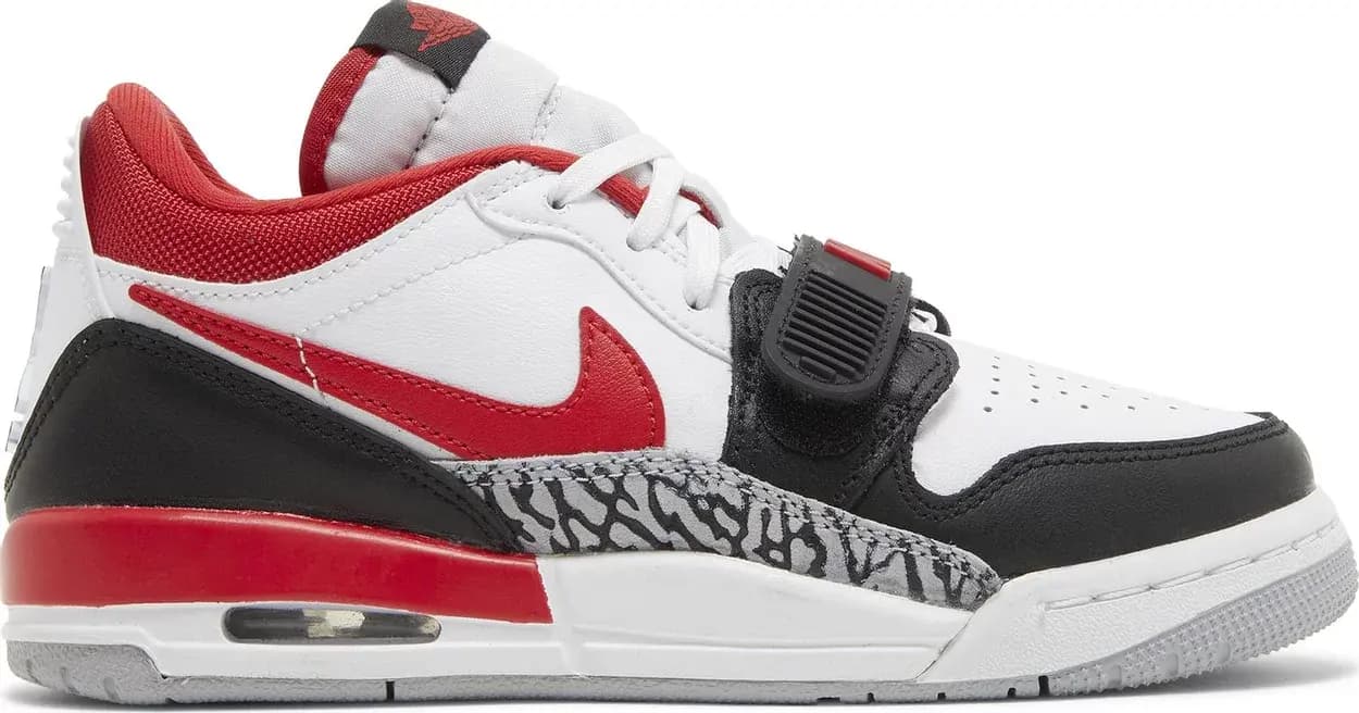 Giày Nike Air Jordan Legacy 312 Low GS 'Fire Red' CD9054-160 Giày Nike Air Jordan Legacy 312 Low GS 'Fire Red' CD9054-160