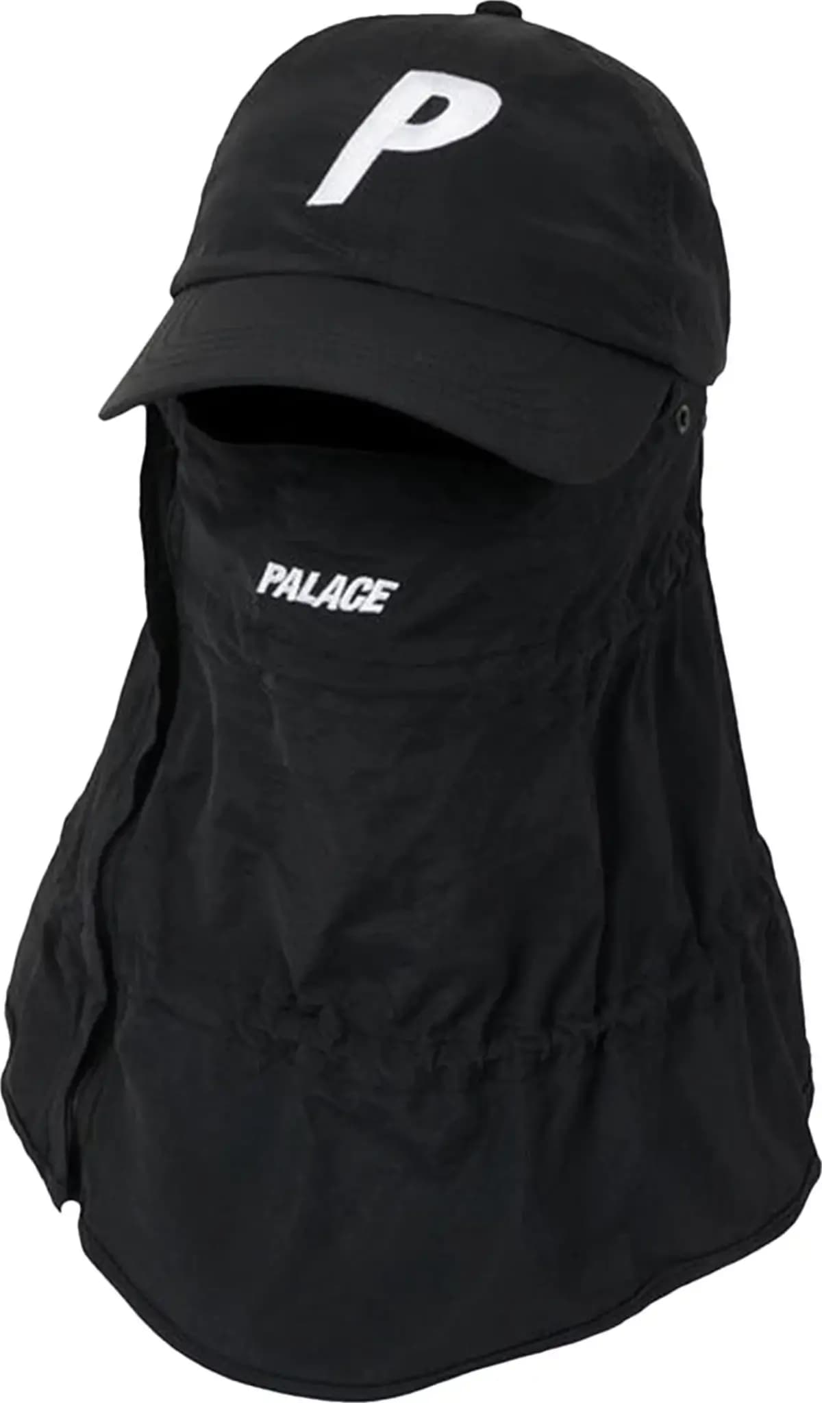 Mũ Palace Shell Facemask P 6-Panel 'Black' Mũ Palace Shell Facemask P 6-Panel 'Black'