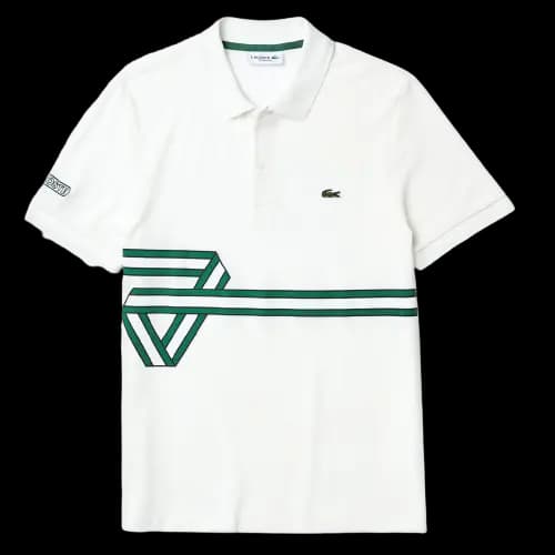 Áo Lacoste Men's Stripe Print Polo Shirt PH5094-70V Áo Lacoste Men's Stripe Print Polo Shirt PH5094-70V