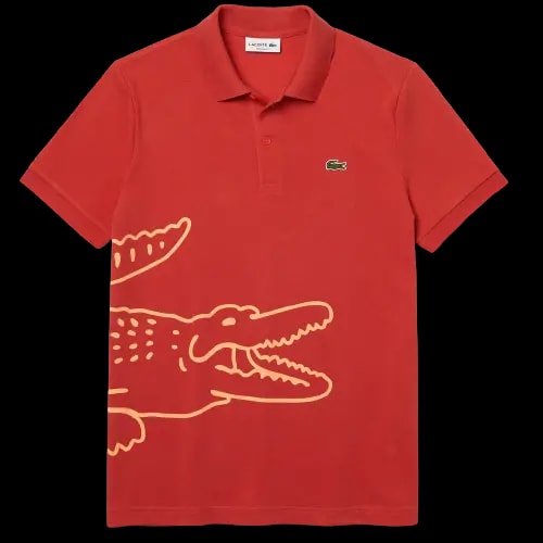 Áo Lacoste Regular Fit Crocodile Print Polo Shirt PH9739-67G — kich-thuoc: M Áo Lacoste Regular Fit Crocodile Print Polo Shirt PH9739-67G — kich-thuoc: M
