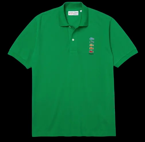 Áo Lacoste x Polaroid Men’s Coloured Crocodiles 'Green' Polo Shirt PH2081-LUU — kich-thuoc: S Áo Lacoste x Polaroid Men’s Coloured Crocodiles 'Green' Polo Shirt PH2081-LUU — kich-thuoc: S