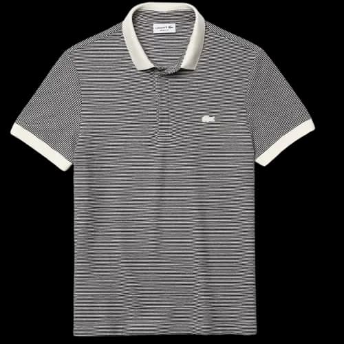 Áo Lacoste Regular Fit Striped Cotton Polo Shirt PH9729-GA3 Áo Lacoste Regular Fit Striped Cotton Polo Shirt PH9729-GA3