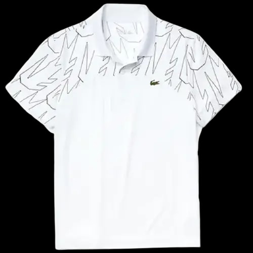 Áo Lacoste Men's SPORT x Novak Djokovic Breathable White Polo Shirt PH4782-522 Áo Lacoste Men's SPORT x Novak Djokovic Breathable White Polo Shirt PH4782-522