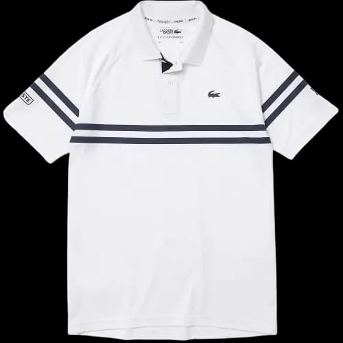 Áo Lacoste Novak Djokovic Ultra Light Striped Polo DH9685-522 Áo Lacoste Novak Djokovic Ultra Light Striped Polo DH9685-522
