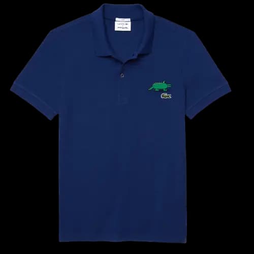 Áo Lacoste Unisex x Jeremyville Design Classic Fit Polo Shirt PH0409-F9F Áo Lacoste Unisex x Jeremyville Design Classic Fit Polo Shirt PH0409-F9F