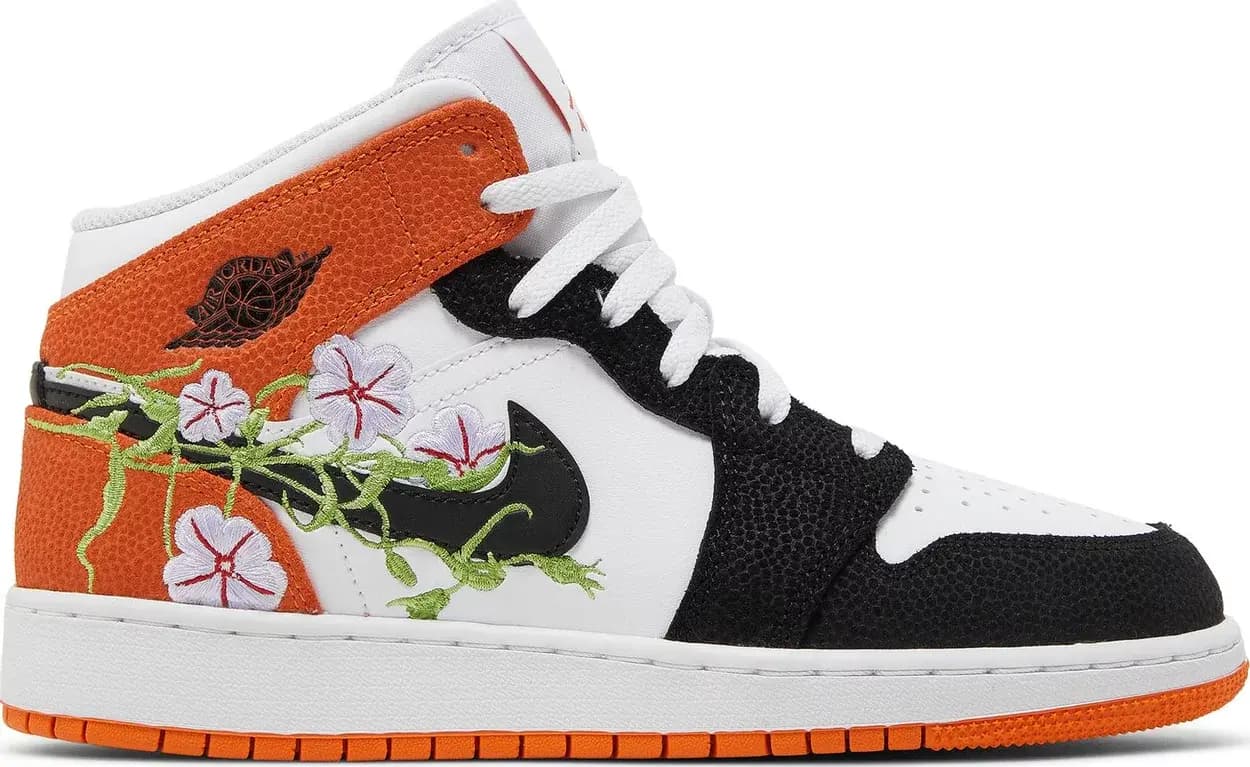 Giày Nike Air Jordan 1 Mid 'Floral' DQ8390-100 Giày Nike Air Jordan 1 Mid 'Floral' DQ8390-100