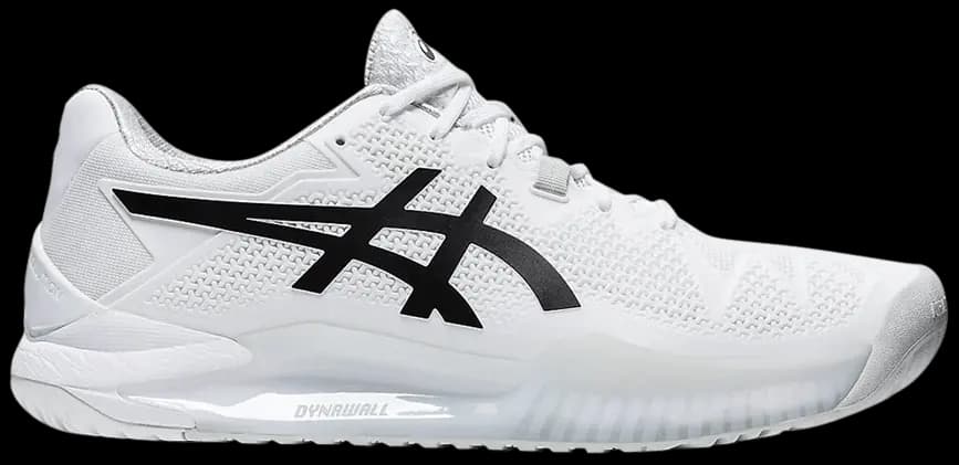 Giày Tennis Asics Gel Resolution 8 'White Black' 1041A079-101 Giày Tennis Asics Gel Resolution 8 'White Black' 1041A079-101