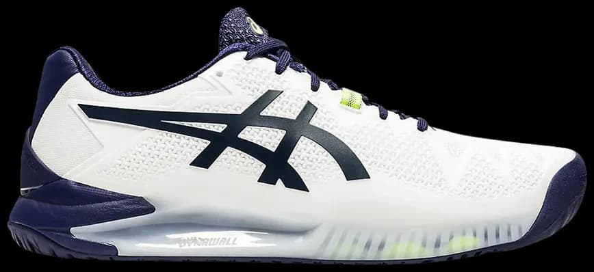 Giày Tennis Asics Gel Resolution 8 'White Peacoat' 1041A079-102 Giày Tennis Asics Gel Resolution 8 'White Peacoat' 1041A079-102