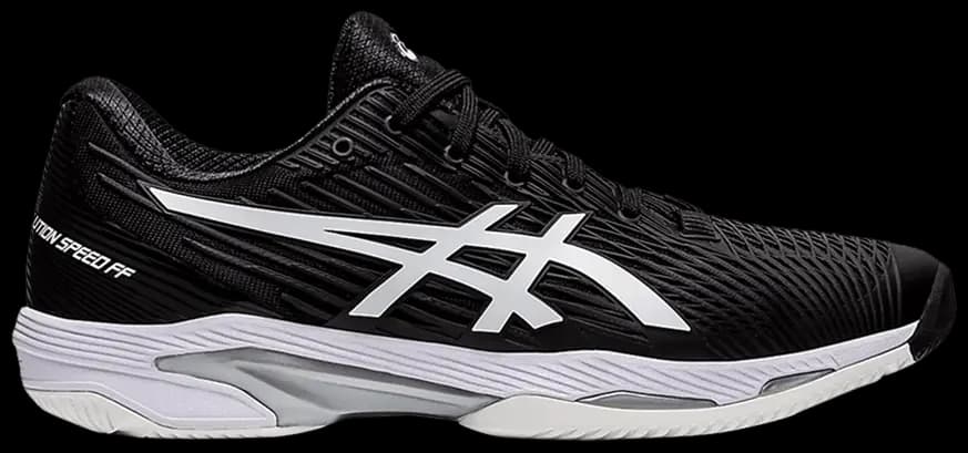 Giày Tennis Asics Solution Speed FF 2 'Black White' 1041A182-001 Giày Tennis Asics Solution Speed FF 2 'Black White' 1041A182-001
