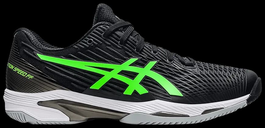Giày Tennis Asics Solution Speed FF 2 'Black Green Gecko' 1041A182-003 Giày Tennis Asics Solution Speed FF 2 'Black Green Gecko' 1041A182-003