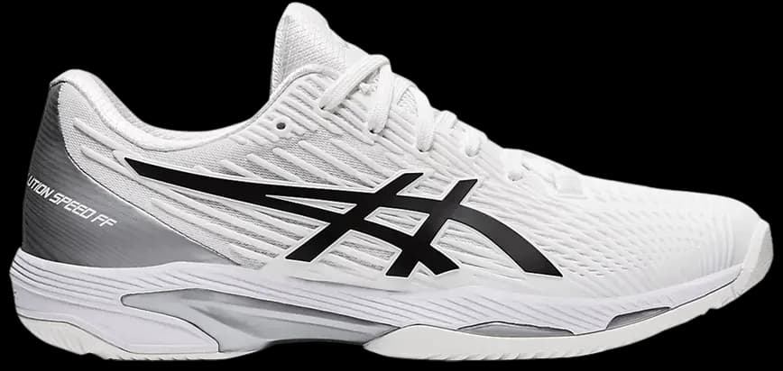 Giày Tennis Asics Solution Speed FF 2 'White Black' 1041A182-100 Giày Tennis Asics Solution Speed FF 2 'White Black' 1041A182-100