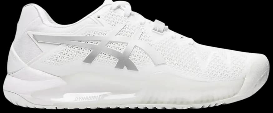 Giày Tennis Asics Wmns Gel Resolution 8 'White Pure Silver' 1042A072-100 Giày Tennis Asics Wmns Gel Resolution 8 'White Pure Silver' 1042A072-100