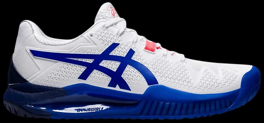Giày Tennis Asics Wmns Gel Resolution 8 'White Lapis Lazuli Blue' 1042A072-107 Giày Tennis Asics Wmns Gel Resolution 8 'White Lapis Lazuli Blue' 1042A072-107