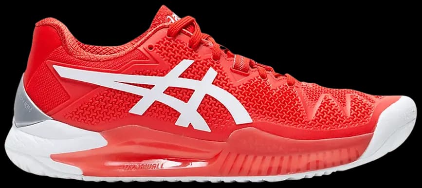 Giày Tennis Asics Wmns Gel Resolution 8 'Fiery Red' 1042A072-601 Giày Tennis Asics Wmns Gel Resolution 8 'Fiery Red' 1042A072-601