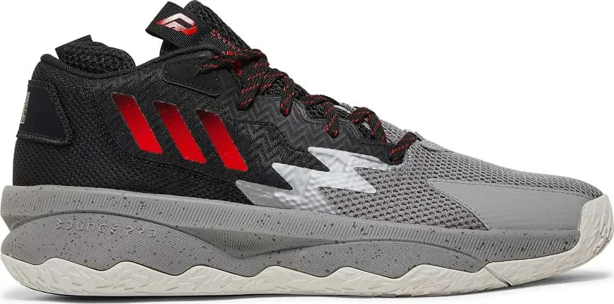 Giày Adidas Dame 'Black Grey Red' HR1558 Giày Adidas Dame 'Black Grey Red' HR1558