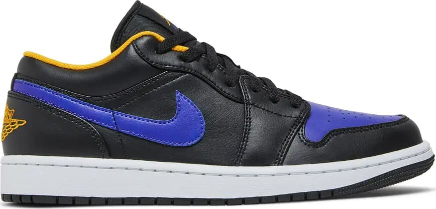 Giày Nike Air Jordan 1 Low 'Lakers' 553558-075 Giày Nike Air Jordan 1 Low 'Lakers' 553558-075