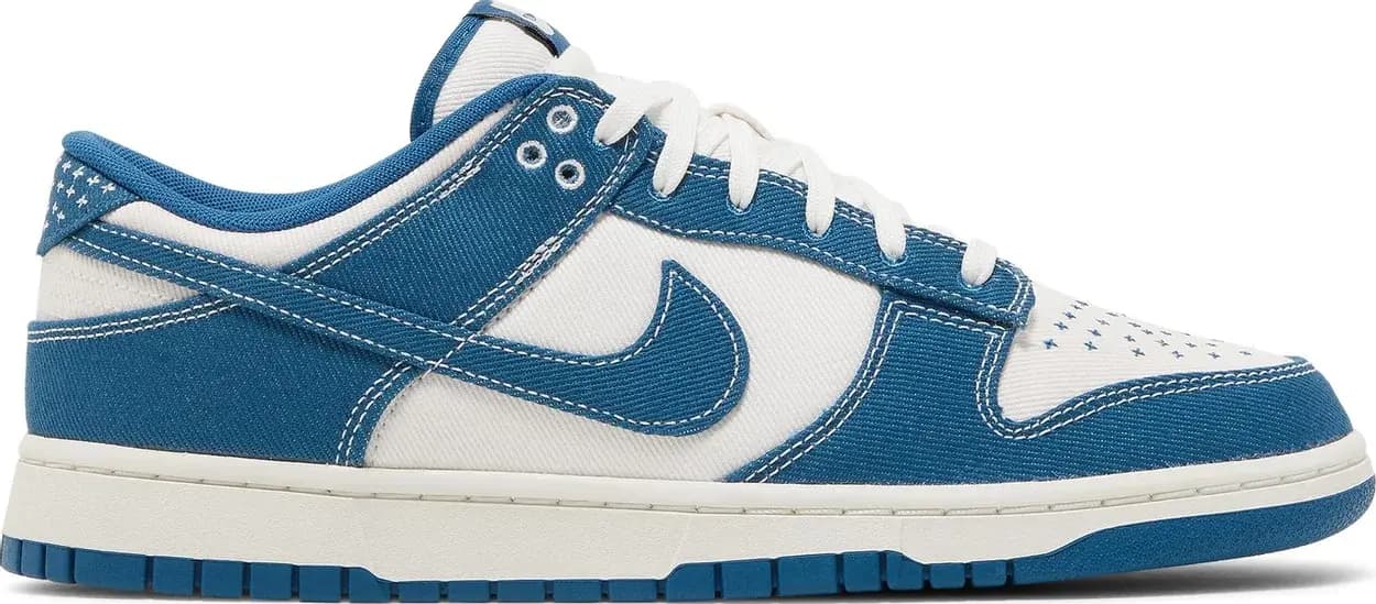 Giày Nike Dunk Low SE 'Sashiko - Industrial Blue' DV0834-101 Giày Nike Dunk Low SE 'Sashiko - Industrial Blue' DV0834-101