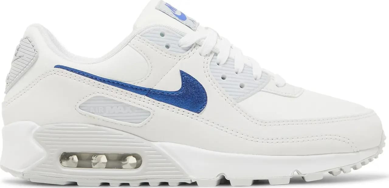 Giày Nike Air Max 90 'White Blue' DX0115-100 Giày Nike Air Max 90 'White Blue' DX0115-100