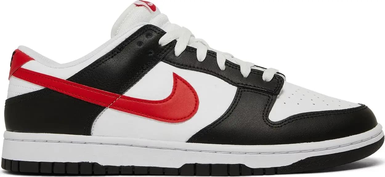 Giày Nike Dunk Low 'Black White Red' FB3354-001 Giày Nike Dunk Low 'Black White Red' FB3354-001