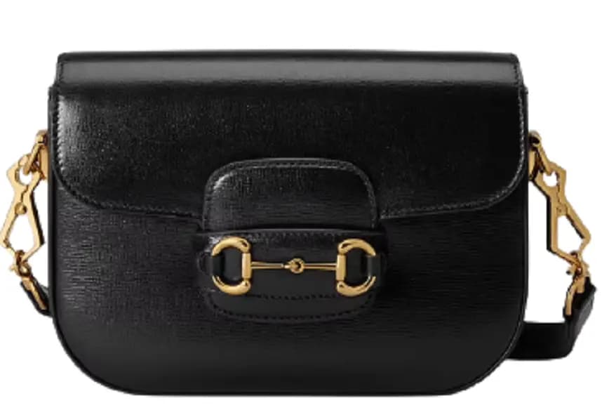 Túi Gucci Horsebit 1955 Mini Black Leather 658574-18YSG-1060 Túi Gucci Horsebit 1955 Mini Black Leather 658574-18YSG-1060