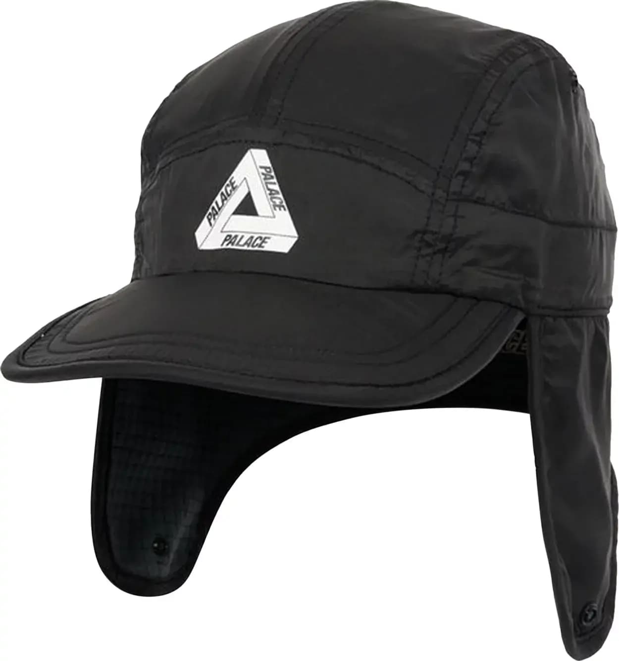 Mũ Palace Grid Fleece Reversible Earflap Hat 'Black' Mũ Palace Grid Fleece Reversible Earflap Hat 'Black'