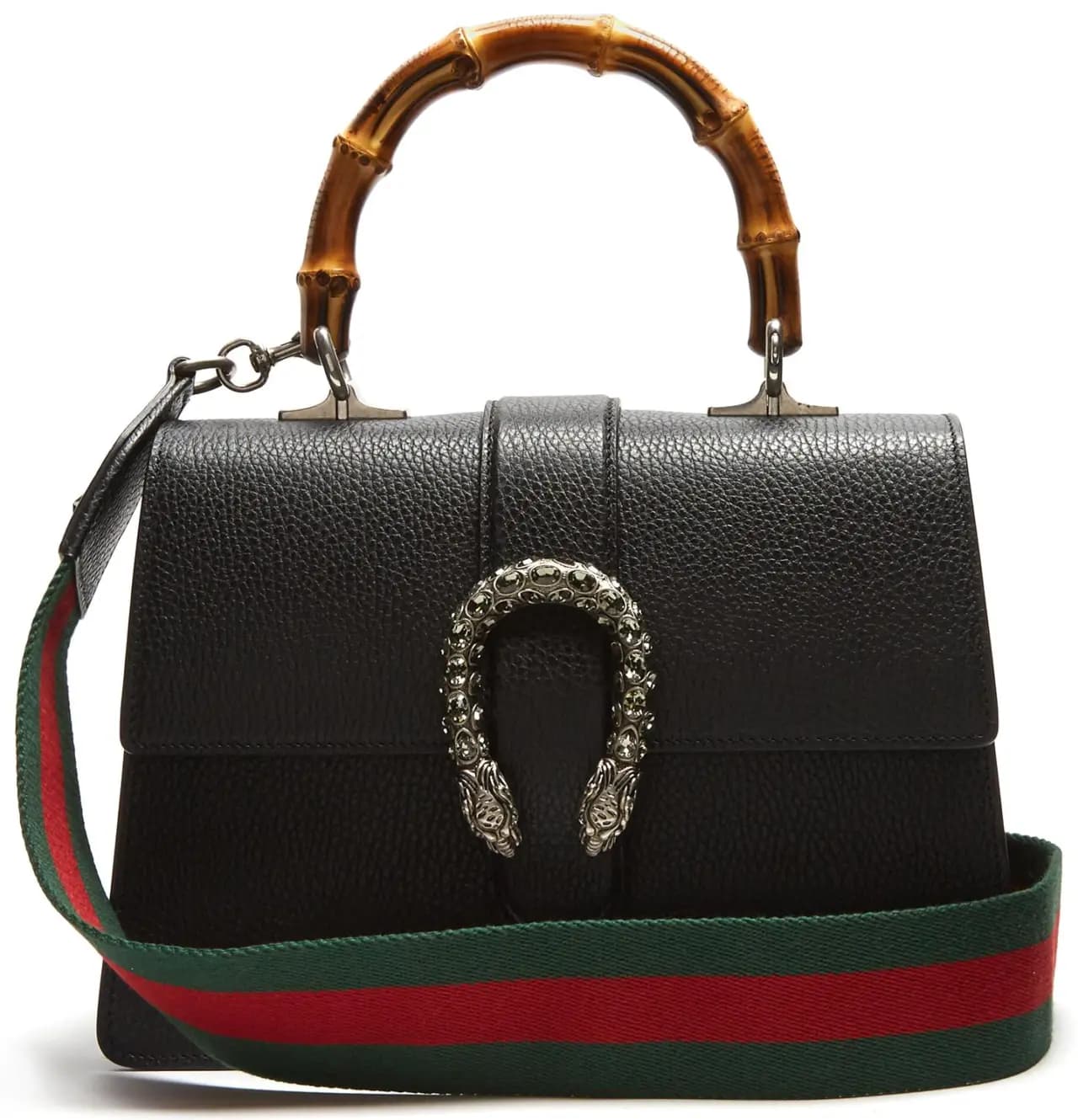 Túi Gucci Dionysus Bamboo Handle Bag 'Black' 448075-CAOHN-1065 Túi Gucci Dionysus Bamboo Handle Bag 'Black' 448075-CAOHN-1065