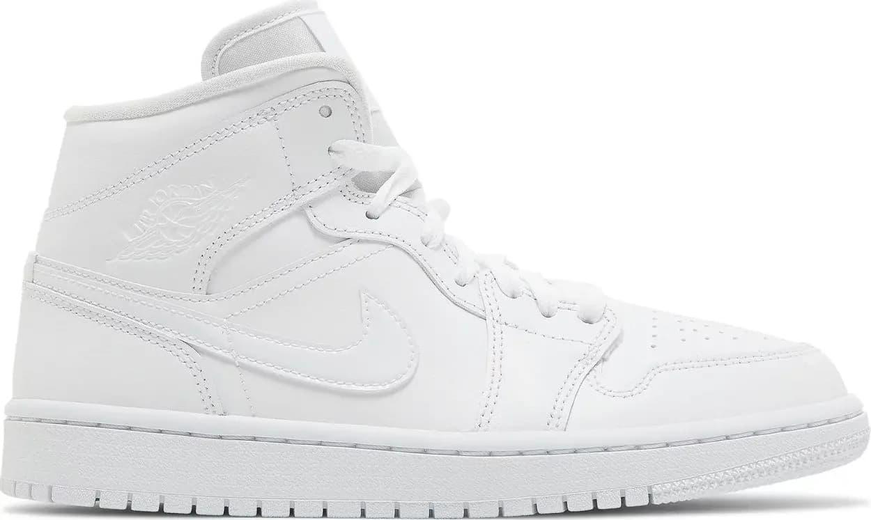 Giày Nike Air Jordan 1 Mid 'Triple White' DV0991-111 Giày Nike Air Jordan 1 Mid 'Triple White' DV0991-111