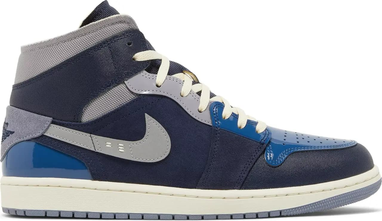 Giày Nike Air Jordan 1 Mid SE Craft 'Inside Out Obsidian' DR8868-400 Giày Nike Air Jordan 1 Mid SE Craft 'Inside Out Obsidian' DR8868-400