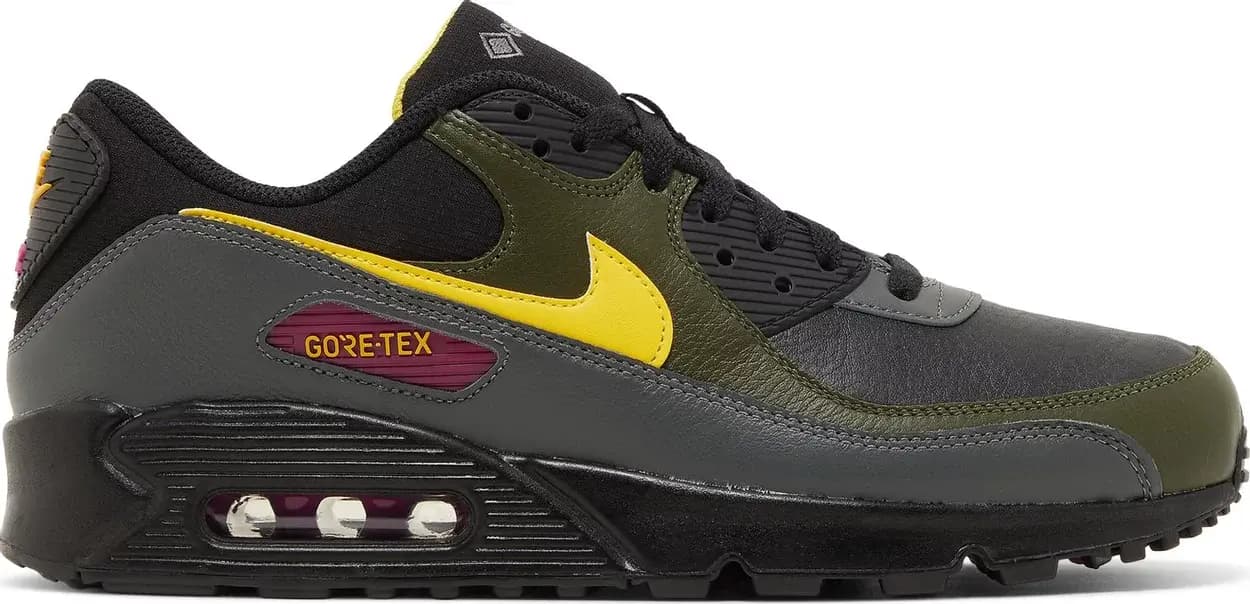 Giày Nike Air Max 90 GORE-TEX 'Tour Yellow Cargo Khaki' DJ9779-001 Giày Nike Air Max 90 GORE-TEX 'Tour Yellow Cargo Khaki' DJ9779-001