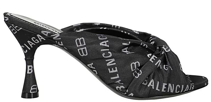 Giày Balenciaga Drapy Sandals Black 623334 W2BX0 1090 Giày Balenciaga Drapy Sandals Black 623334 W2BX0 1090