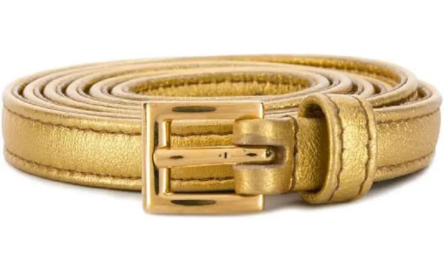Thắt Lưng Prada Gold Nappa Leather Belt 1C4188088033 Thắt Lưng Prada Gold Nappa Leather Belt 1C4188088033