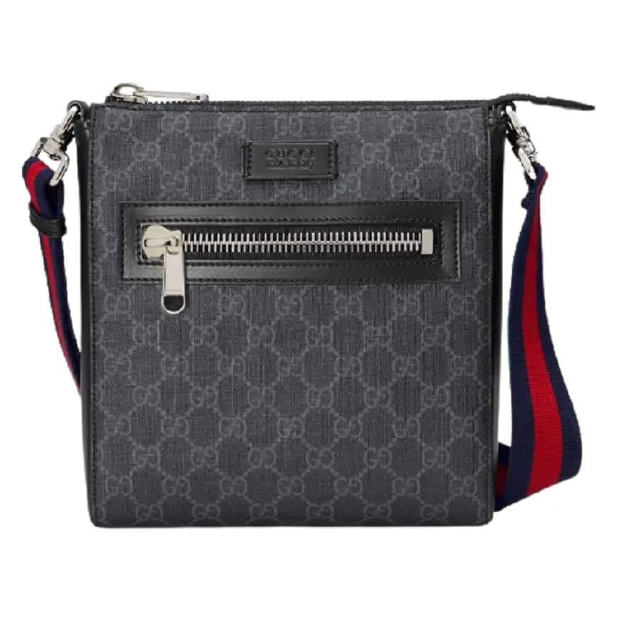 Túi Gucci GG Supreme Black Small Messenger Bag 523599 K5RLN 1095 Túi Gucci GG Supreme Black Small Messenger Bag 523599 K5RLN 1095