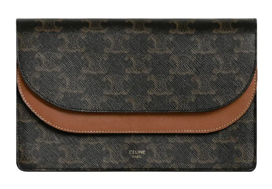 Túi Celine Wallet On Strap In Triomphe 'Black' 10D852CG9-04LU Túi Celine Wallet On Strap In Triomphe 'Black' 10D852CG9-04LU